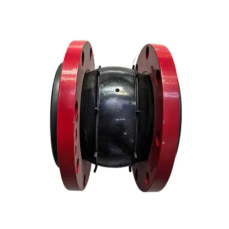 Junta flex&iacute;vel de borracha de flange