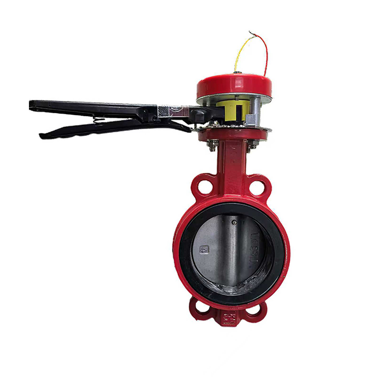 V&aacute;lvula borboleta de sinal de veda&ccedil;&atilde;o macia com lug de linha central