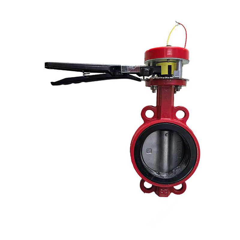 V&aacute;lvula borboleta de veda&ccedil;&atilde;o macia da linha central do flange